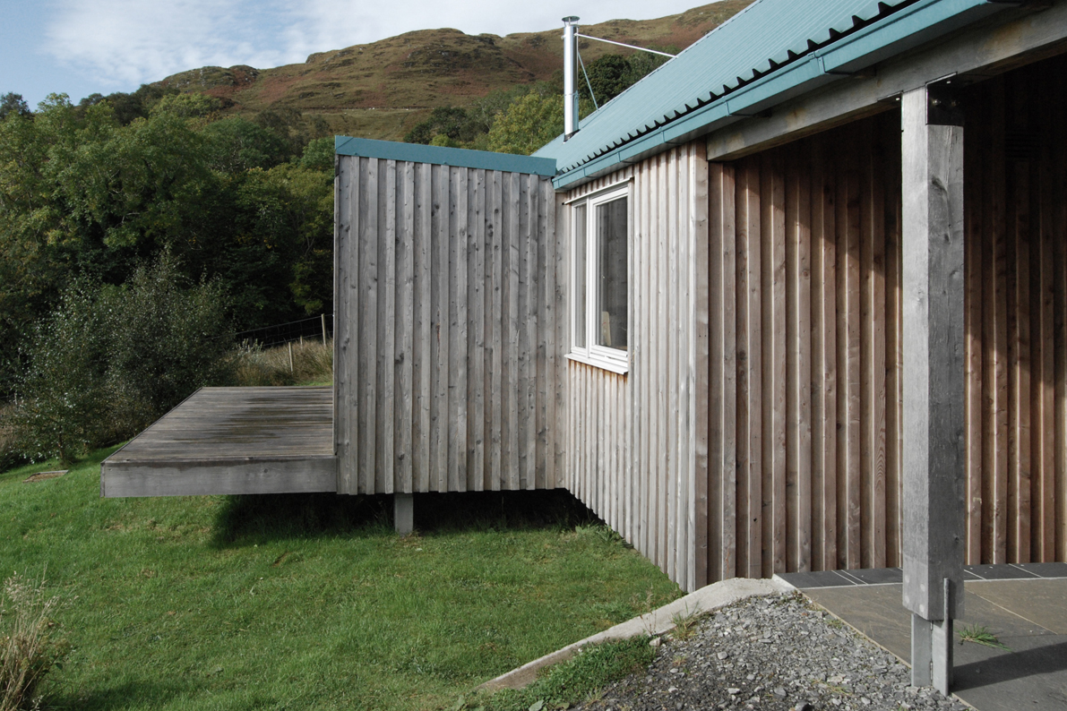 new build rural house Scottish Highlands