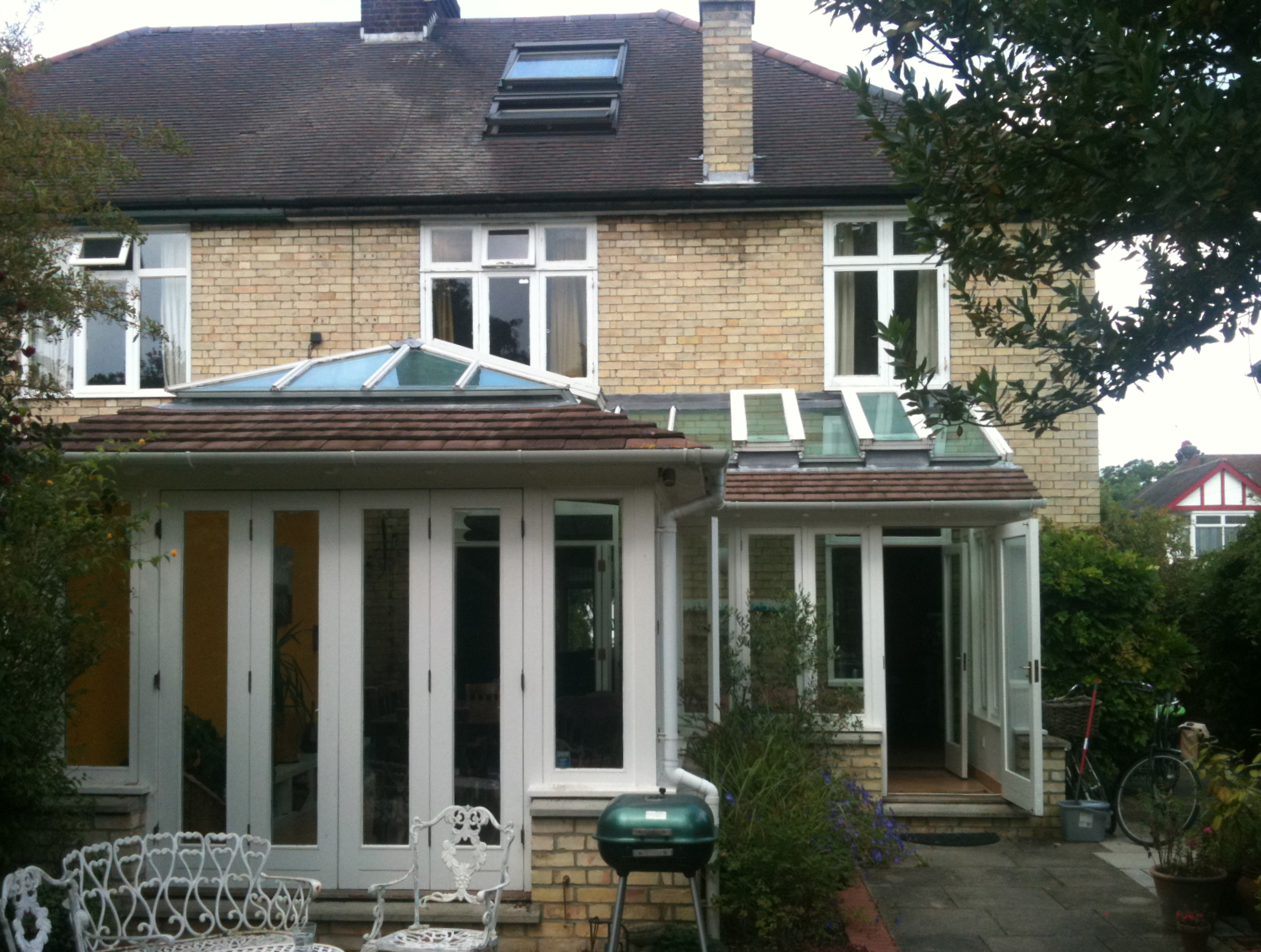 Cambridge house extension image of house before new extension