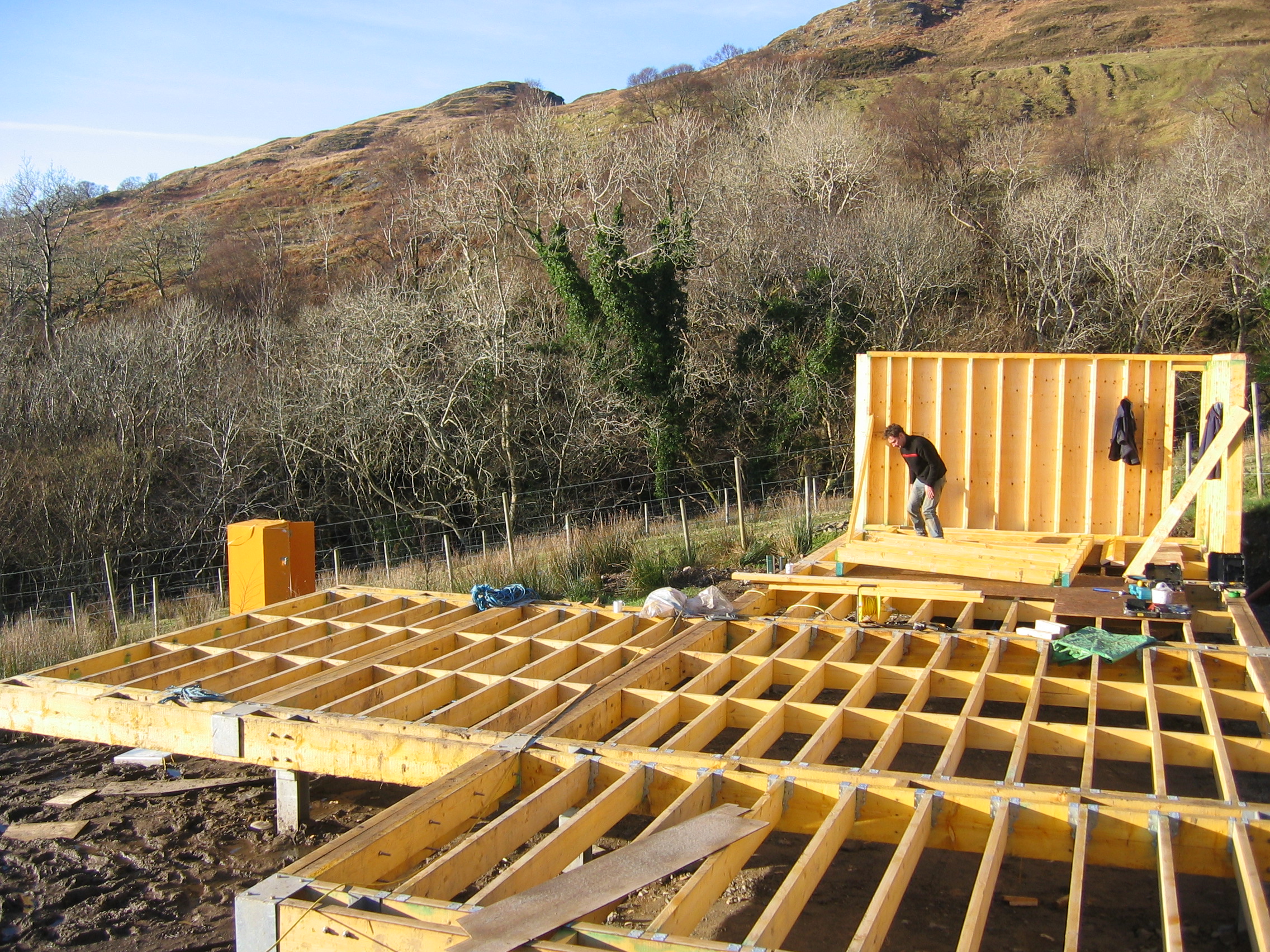 building wood rural sustainable design Oxforshire