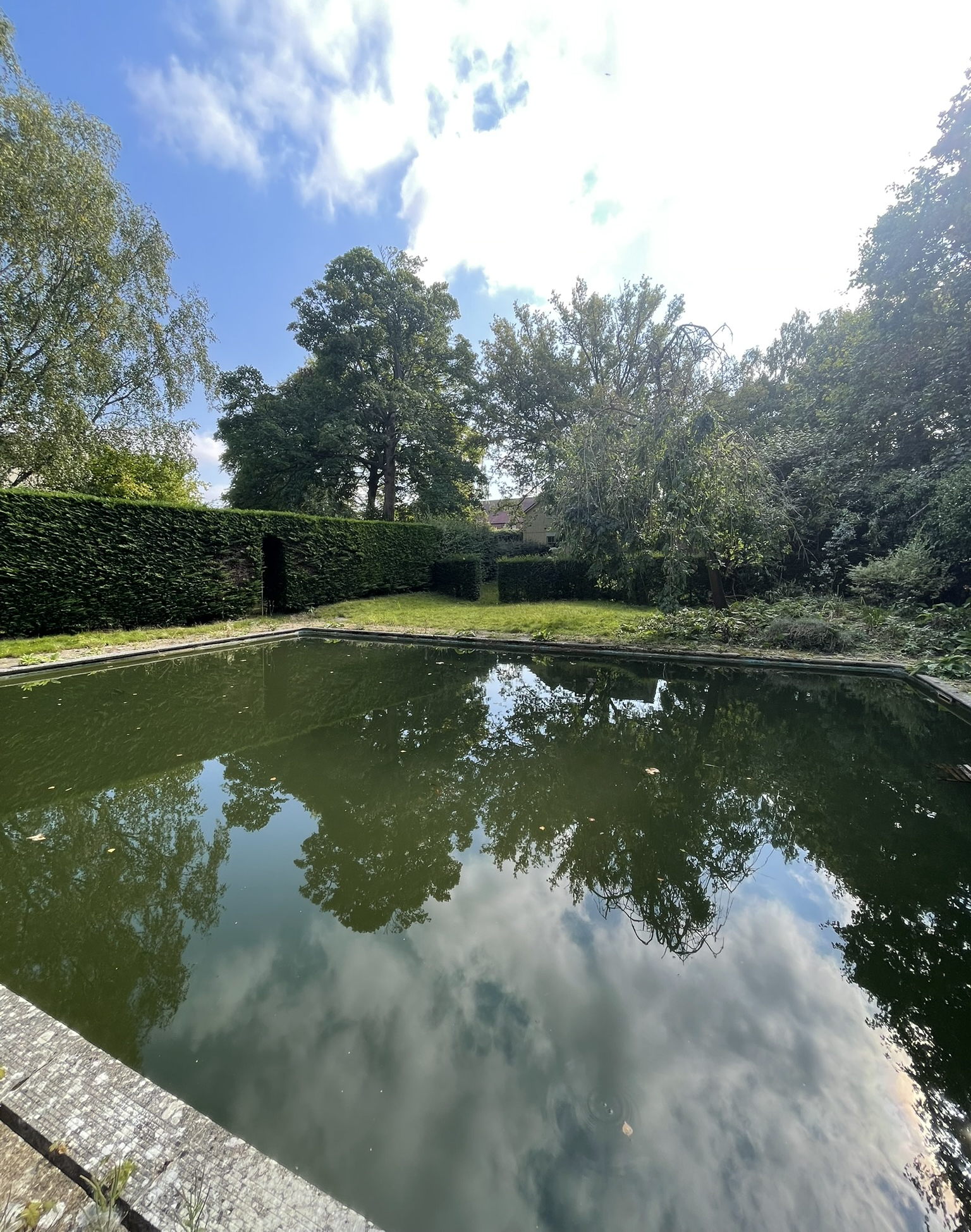 Extension and restoration of detached home and garden pool